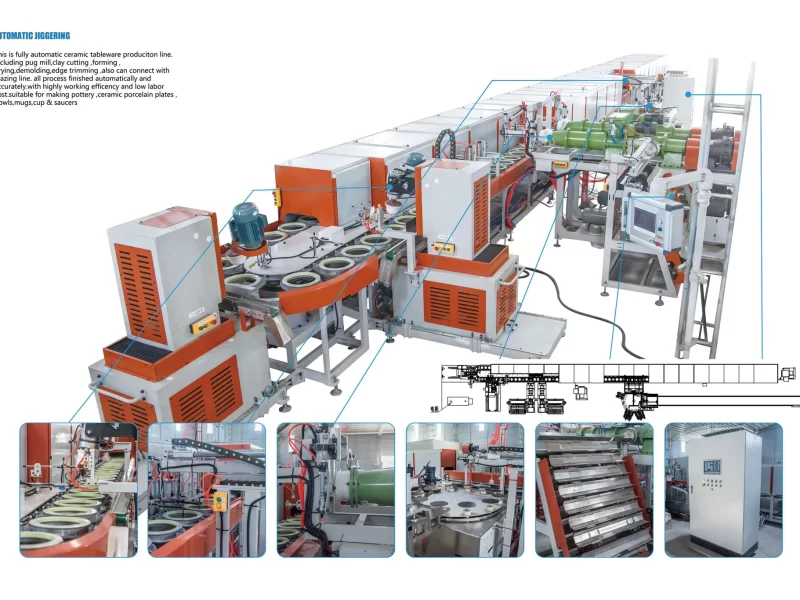 Ceramic Machinery Common Failures and Solutions - Yutai Machinery 1 Ligne de formage automatique pour la céramique