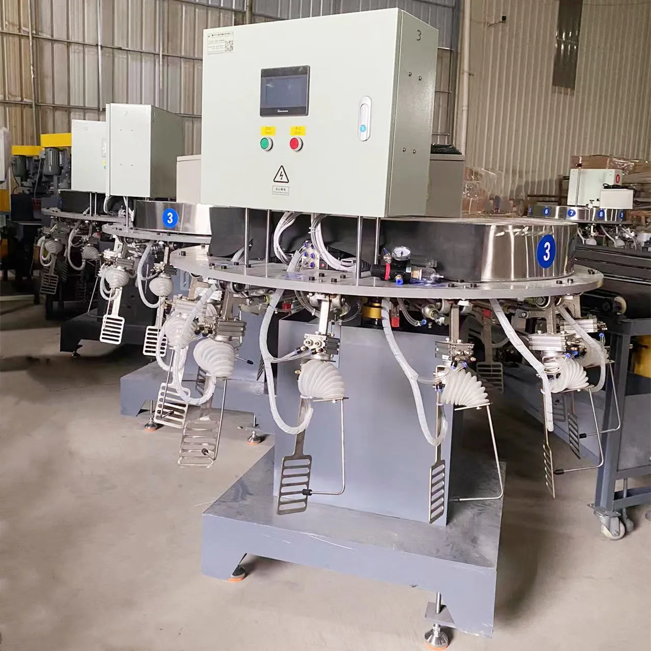 ceramic glazing machine