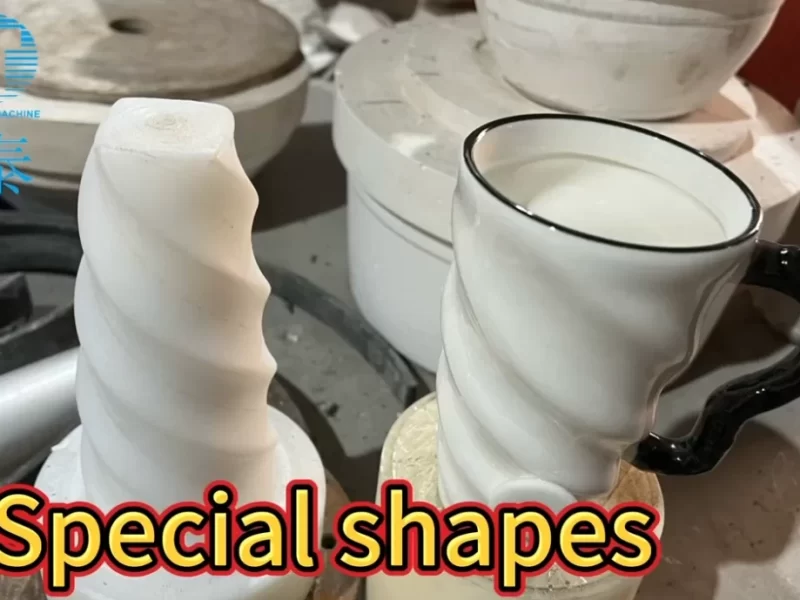 Jiggering máquina que puede hacer tazas, cuencos y jarrones de formas especiales