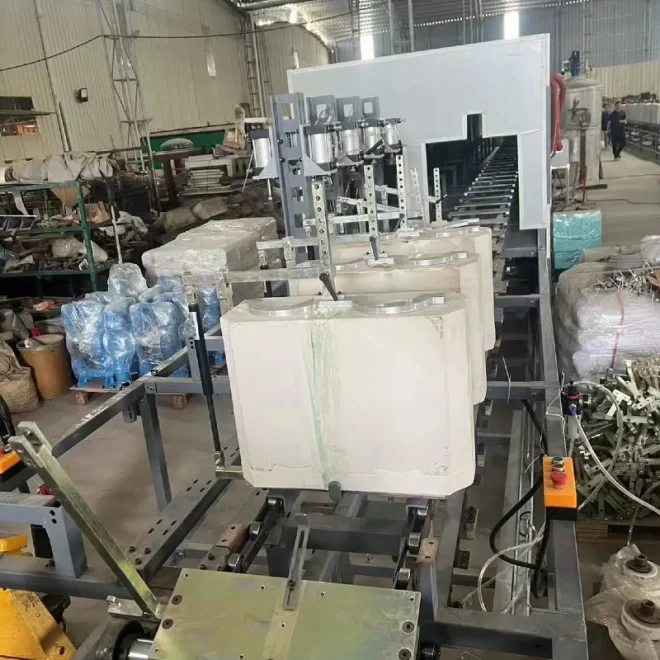 Automatic Hollow Casting Machine for Ceramic Bottles Forming Line (2)