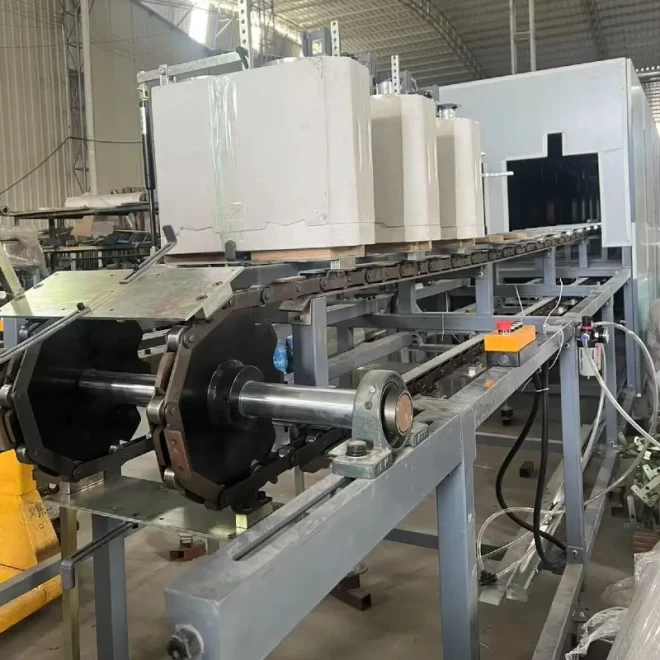 Automatic Hollow Casting Machine for Ceramic Bottles Forming Line (3)