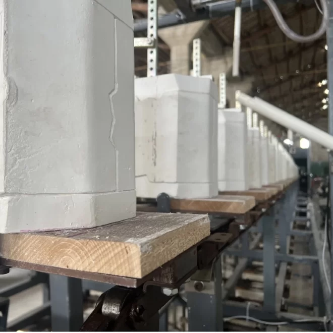 Automatic Hollow Casting Machine for Ceramic Bottles Forming Line (9)
