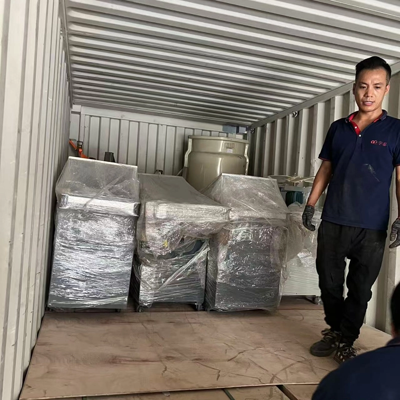 Ceramic Machinery Safe Packaging and Shipping Solution-Key components are protected by sealing film