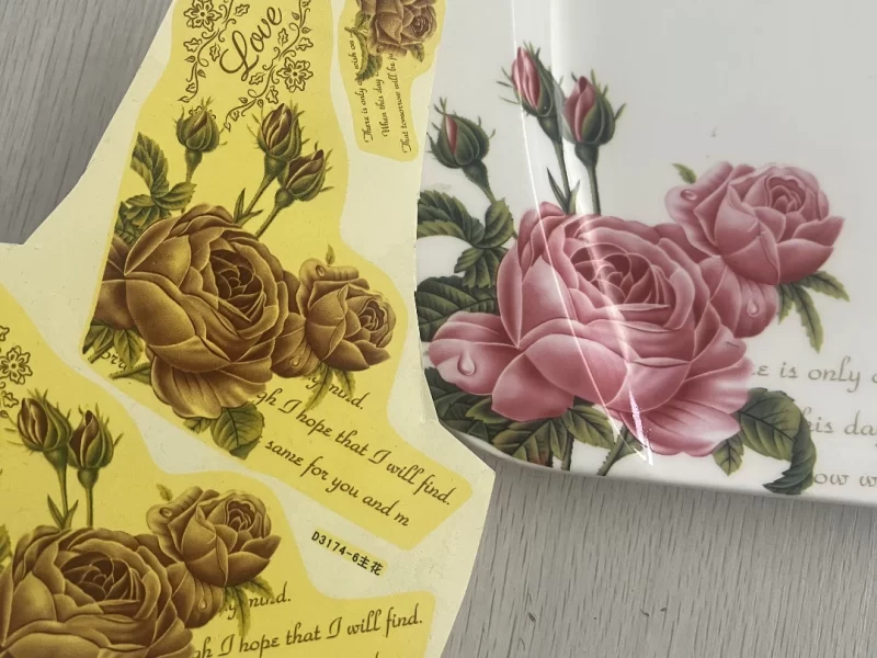 Custom Floral Decals for Ceramics (1)