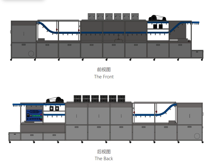 آلة تنظيف بالموجات فوق الصوتية الصناعية للأجزاء الخزفية المطلية بالكهرباء 12 آلة التنظيف بالموجات فوق الصوتية الصناعية للأجزاء الخزفية المطلية بالكهرباء